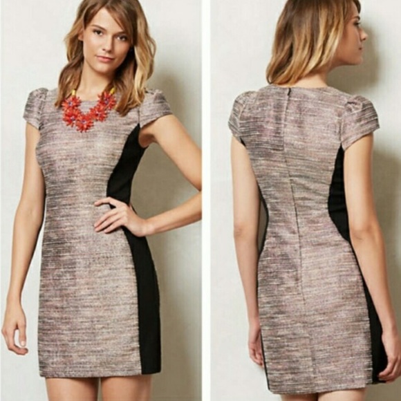 Anthropologie Dresses & Skirts - Anthropologie Moulinette Soeurs Tweed Sheath Dress